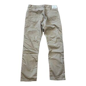 Patagonia Iron Clad Performance Twill Jeans Straight Fit 34x32 Men Beige Stretch